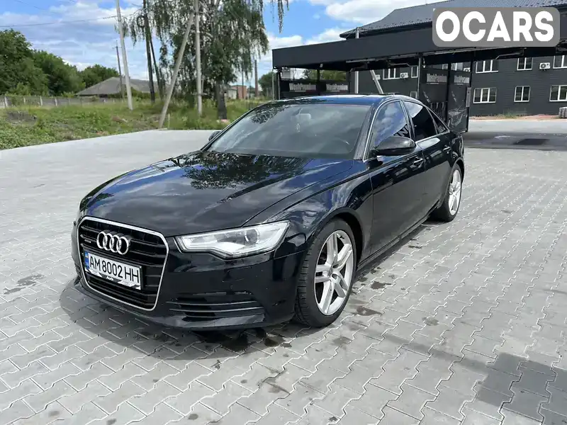 Седан Audi A6 2014 3 л. Автомат обл. Житомирская, Житомир - Фото 1/17