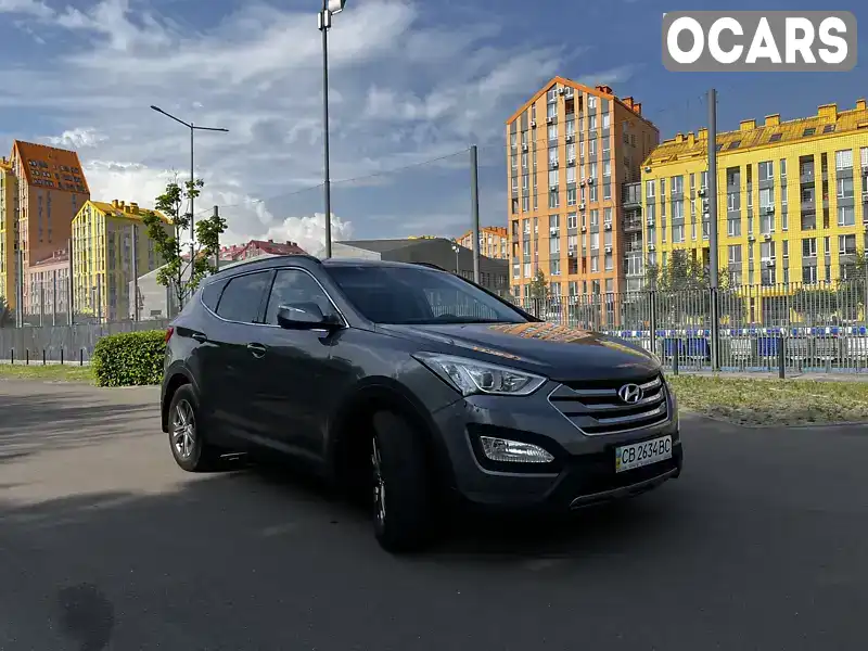 Позашляховик / Кросовер Hyundai Santa FE 2014 2.2 л. Автомат обл. Київська, Київ - Фото 1/21