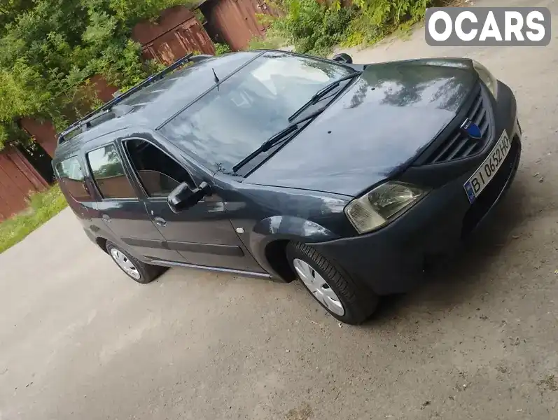 Седан Dacia Logan 2007 1.6 л. Ручна / Механіка обл. Полтавська, Полтава - Фото 1/8