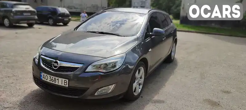 Універсал Opel Astra 2012 1.7 л. Ручна / Механіка обл. Донецька, Добропілля - Фото 1/8