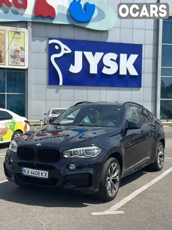 Позашляховик / Кросовер BMW X6 2016 3 л. Автомат обл. Одеська, Одеса - Фото 1/21