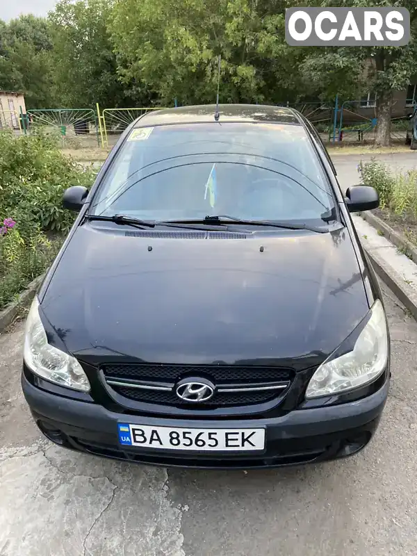 Хэтчбек Hyundai Getz 2007 1.09 л. Ручная / Механика обл. Кировоградская, Кропивницкий (Кировоград) - Фото 1/9