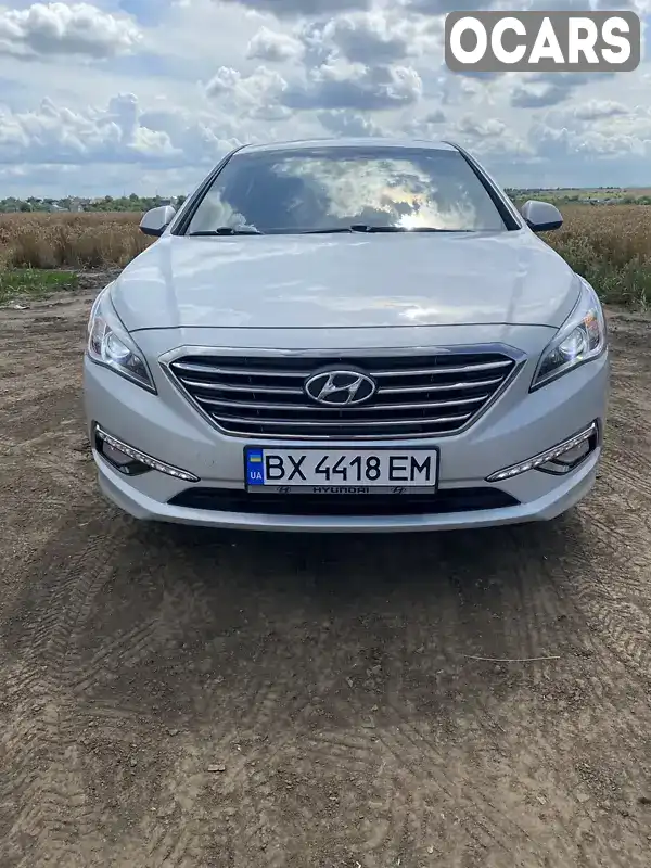 Седан Hyundai Sonata 2014 2 л. Автомат обл. Хмельницкая, Хмельницкий - Фото 1/21