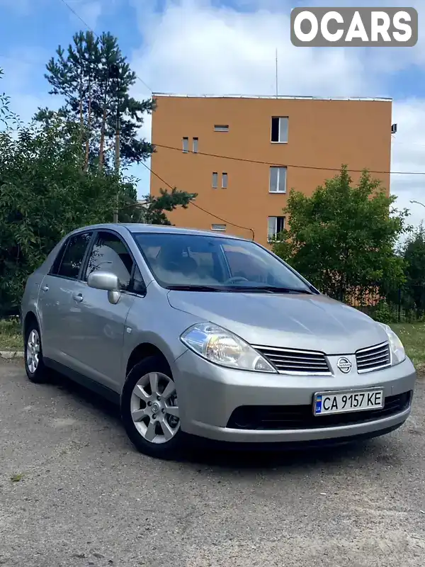 Седан Nissan TIIDA 2007 1.6 л. Автомат обл. Черкасская, Черкассы - Фото 1/16