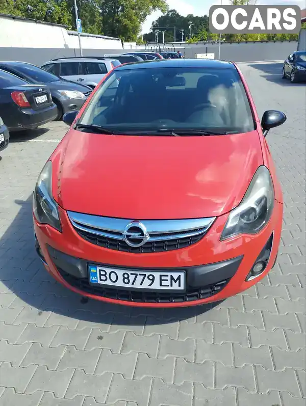 Хэтчбек Opel Corsa 2012 1.23 л. Ручная / Механика обл. Тернопольская, Тернополь - Фото 1/15