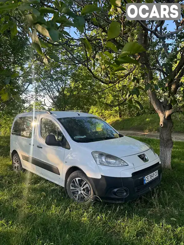 Мінівен Peugeot Partner 2008 1.56 л. Ручна / Механіка обл. Чернівецька, Сторожинець - Фото 1/11