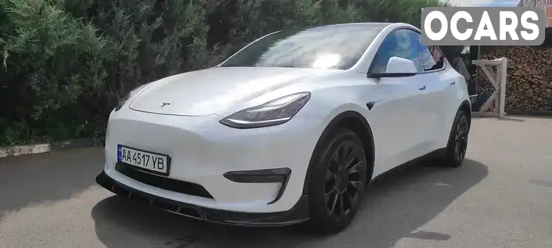 Внедорожник / Кроссовер Tesla Model Y 2020 null_content л. Автомат обл. Киевская, Киев - Фото 1/21