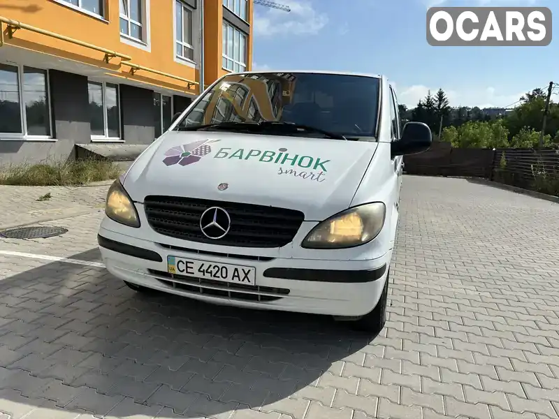 Минивэн Mercedes-Benz Vito 2008 2.15 л. Ручная / Механика обл. Черновицкая, Черновцы - Фото 1/21