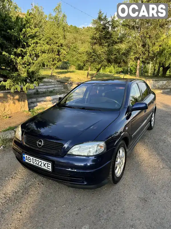 Хэтчбек Opel Astra 2001 1.6 л. Ручная / Механика обл. Винницкая, Могилев-Подольский - Фото 1/9