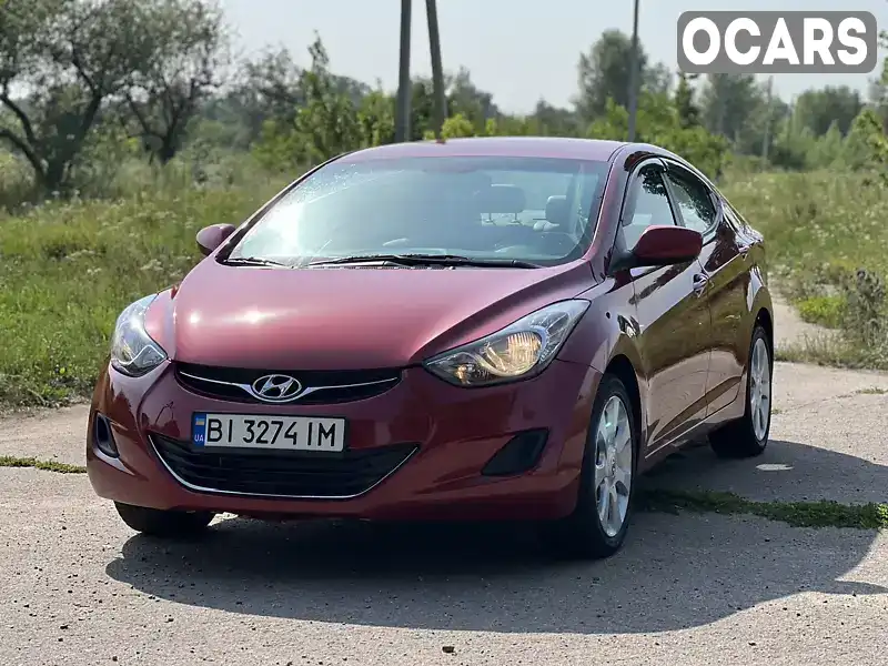 Седан Hyundai Elantra 2011 1.8 л. Автомат обл. Полтавская, Полтава - Фото 1/17