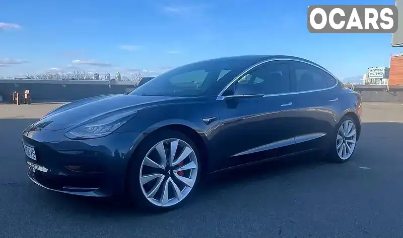 Седан Tesla Model 3 2019 null_content л. Автомат обл. Киевская, Киев - Фото 1/15