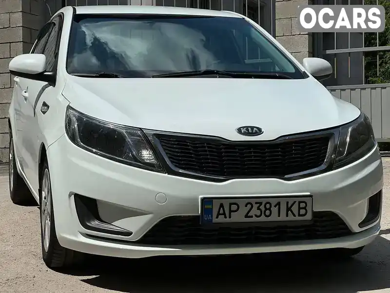 Седан Kia Rio 2012 1.4 л. Ручна / Механіка обл. Запорізька, Запоріжжя - Фото 1/21