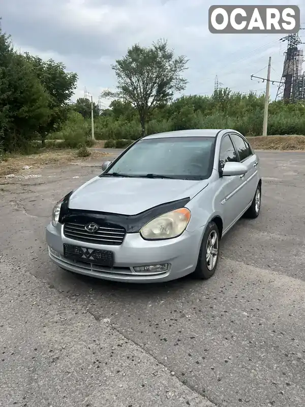 Седан Hyundai Accent 2007 1.4 л. Ручная / Механика обл. Днепропетровская, Каменское (Днепродзержинск) - Фото 1/8