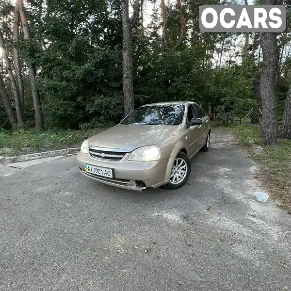 Седан Chevrolet Lacetti 2006 1.6 л. Ручная / Механика обл. Киевская, Киев - Фото 1/9