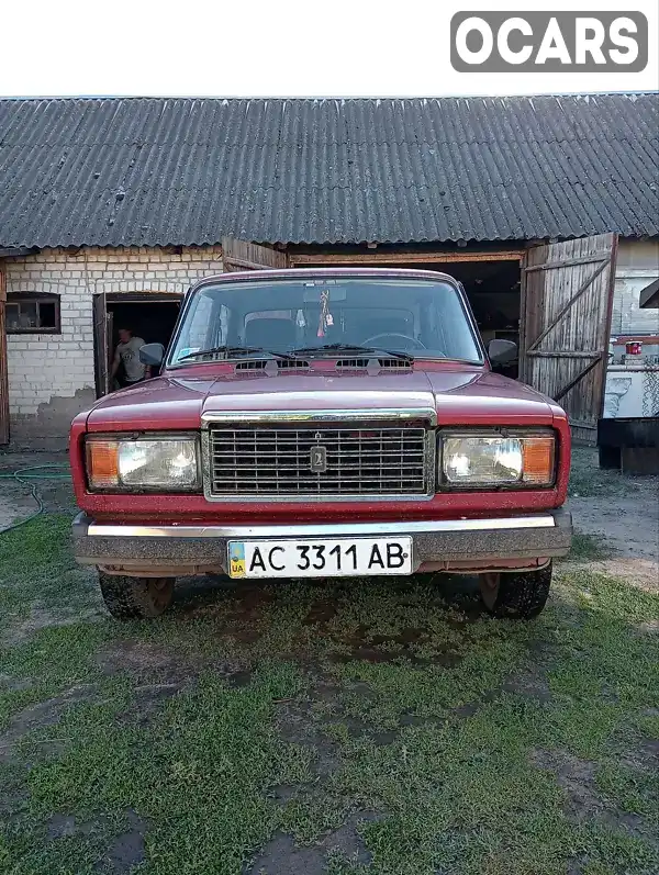 Седан ВАЗ / Lada 2107 2005 1.45 л. Ручна / Механіка обл. Волинська, location.city.kolky - Фото 1/12