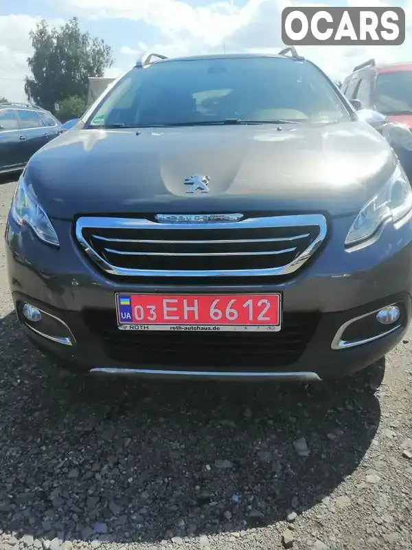 Внедорожник / Кроссовер Peugeot 2008 2016 1.56 л. Ручная / Механика обл. Волынская, Луцк - Фото 1/21