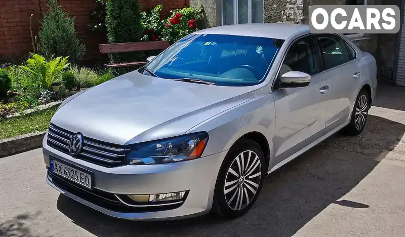 Седан Volkswagen Passat 2013 2.5 л. Автомат обл. Харьковская, Новая Водолага - Фото 1/21