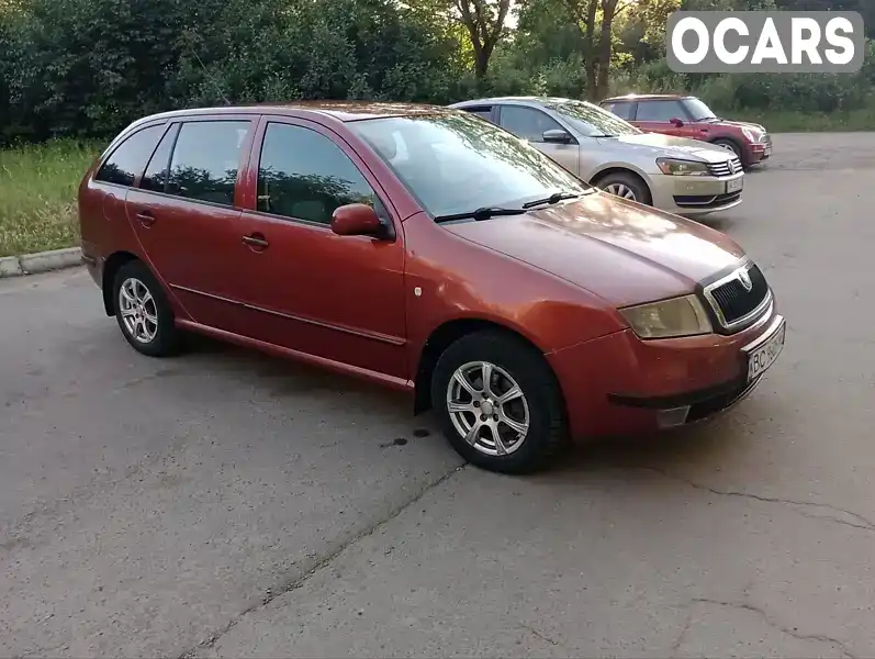 Универсал Skoda Fabia 2001 1.39 л. Ручная / Механика обл. Львовская, Буск - Фото 1/21