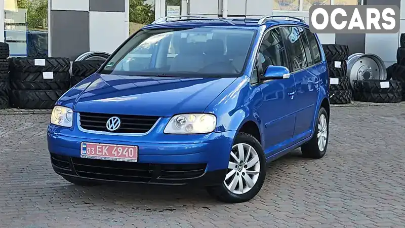 Минивэн Volkswagen Touran 2004 1.6 л. Ручная / Механика обл. Ровенская, Сарны - Фото 1/21