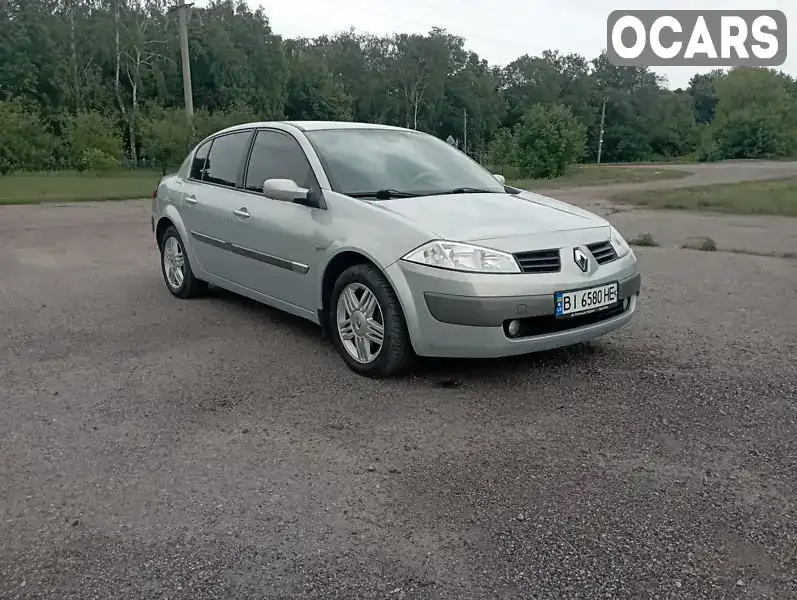 Седан Renault Megane 2004 1.6 л. Ручна / Механіка обл. Полтавська, Полтава - Фото 1/21