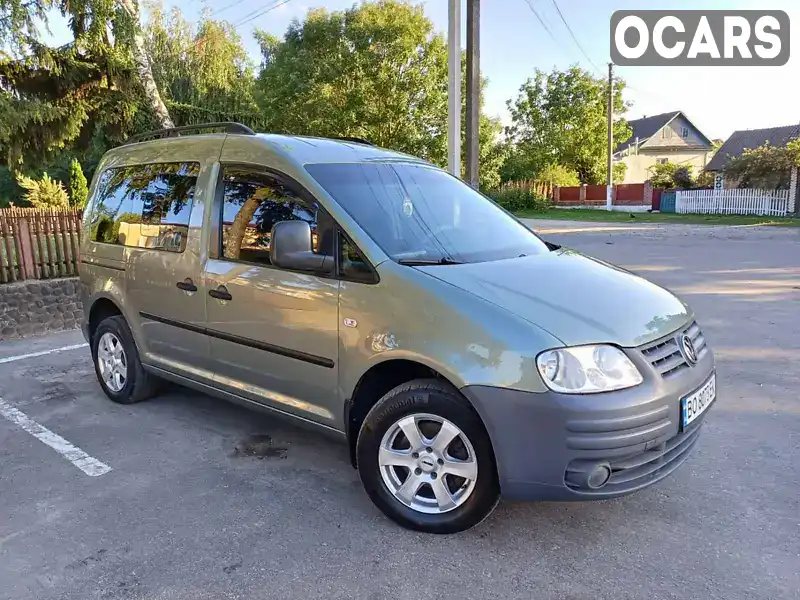 Мінівен Volkswagen Caddy 2005 1.9 л. Ручна / Механіка обл. Хмельницька, Теофіполь - Фото 1/21