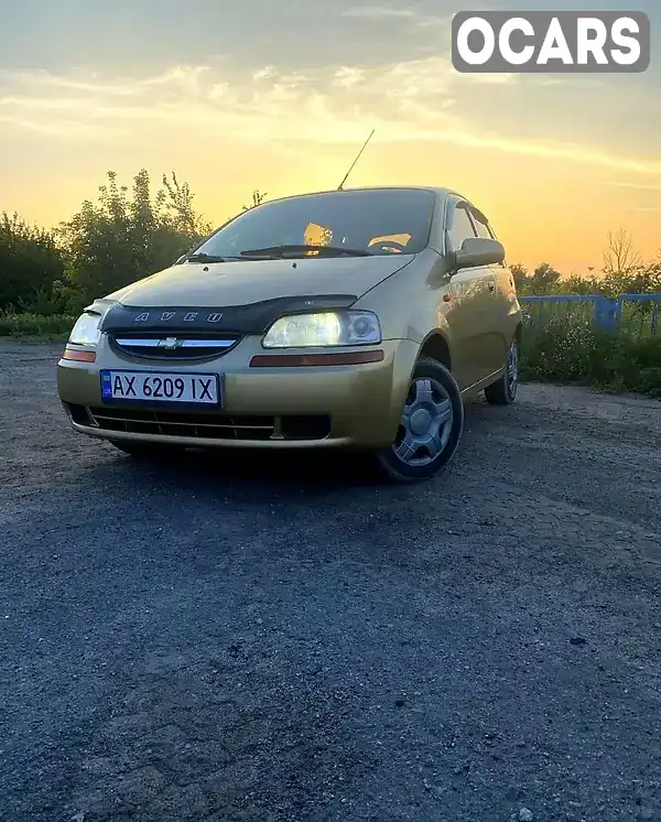 Хетчбек Chevrolet Aveo 2004 1.5 л. Ручна / Механіка обл. Харківська, Ізюм - Фото 1/9