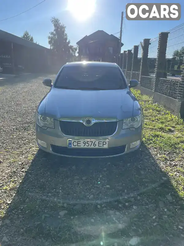 Ліфтбек Skoda Superb 2009 1.97 л. Автомат обл. Чернівецька, Сторожинець - Фото 1/4