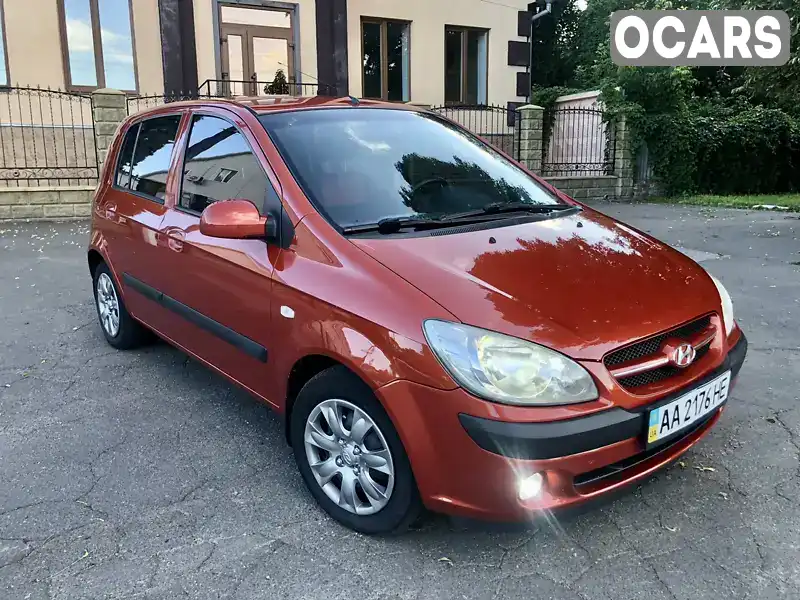 Хэтчбек Hyundai Getz 2008 1.6 л. Ручная / Механика обл. Черниговская, Прилуки - Фото 1/21