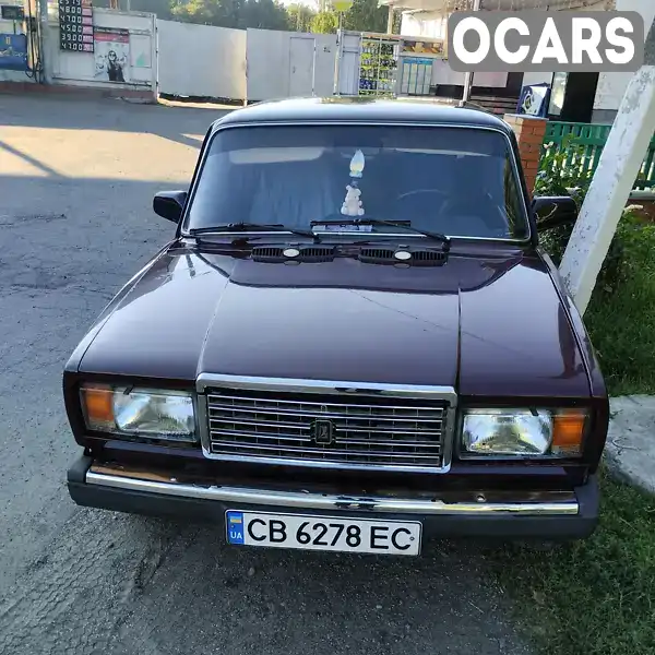 Седан ВАЗ / Lada 2107 2006 1.45 л. Ручная / Механика обл. Черниговская, Нежин - Фото 1/7