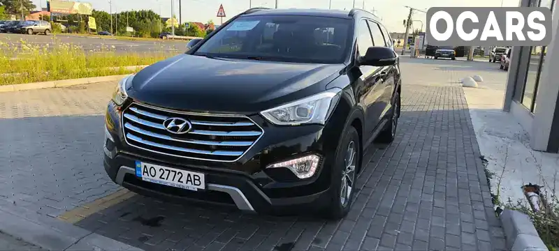 Позашляховик / Кросовер Hyundai Grand Santa Fe 2014 2.2 л. Автомат обл. Закарпатська, Мукачево - Фото 1/21