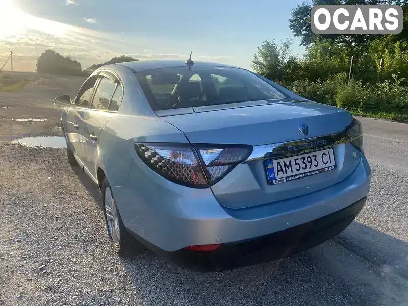 Седан Renault Fluence 2013 null_content л. Автомат обл. Тернопільська, Збараж - Фото 1/13