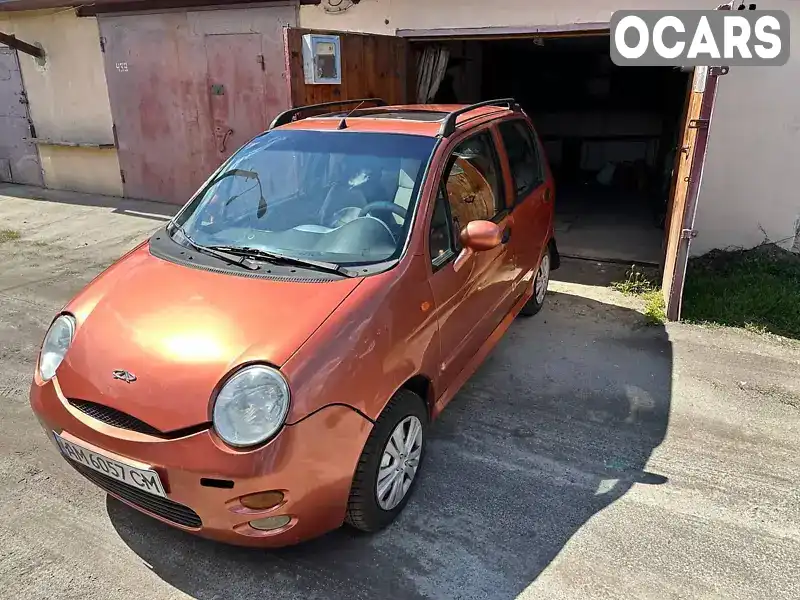 Хэтчбек Chery QQ 2008 1.08 л. Ручная / Механика обл. Житомирская, Звягель - Фото 1/8