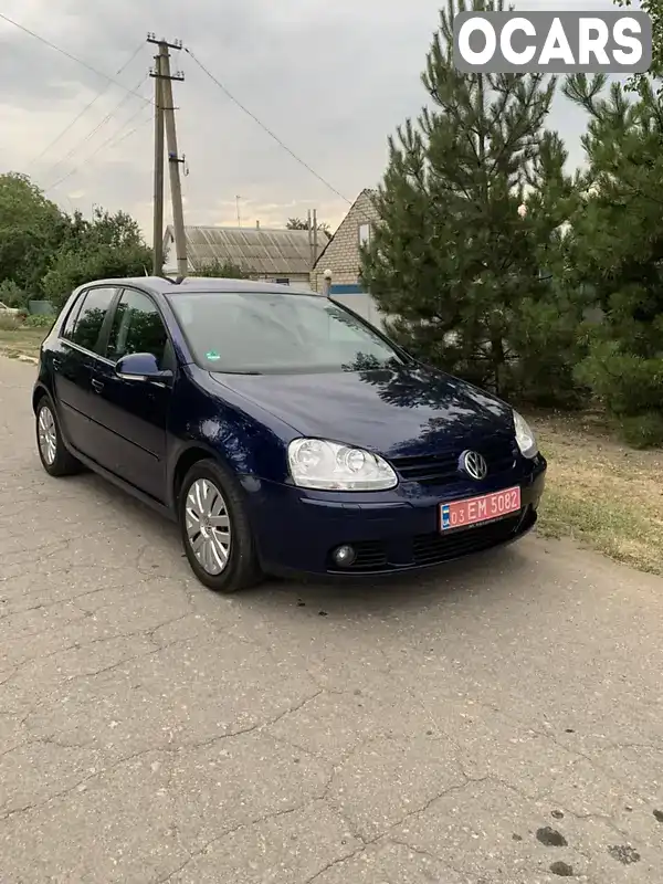 Хэтчбек Volkswagen Golf 2006 1.6 л. Ручная / Механика обл. Запорожская, Новомиколаевка - Фото 1/21