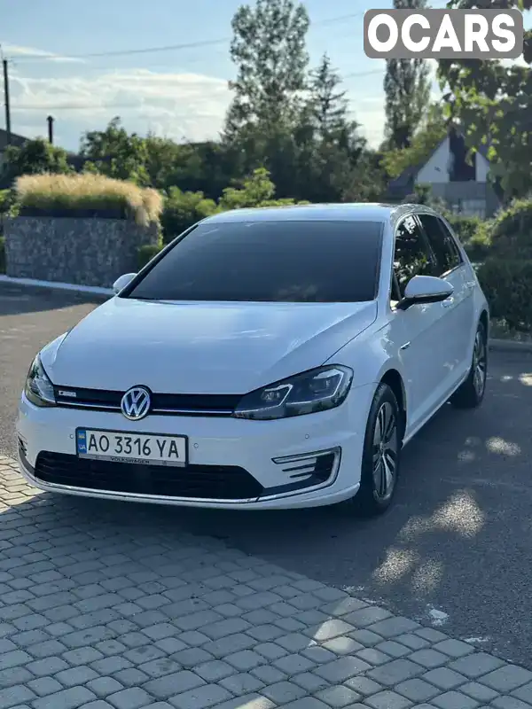 Хэтчбек Volkswagen e-Golf 2020 null_content л. Автомат обл. Закарпатская, Мукачево - Фото 1/21