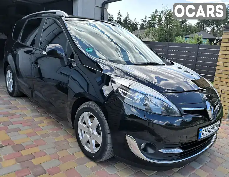 Минивэн Renault Grand Scenic 2013 1.6 л. Ручная / Механика обл. Черкасская, Черкассы - Фото 1/21