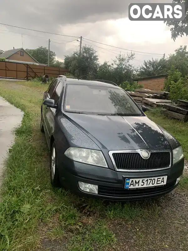 Універсал Skoda Octavia 2006 1.97 л. Ручна / Механіка обл. Житомирська, Чуднів - Фото 1/12