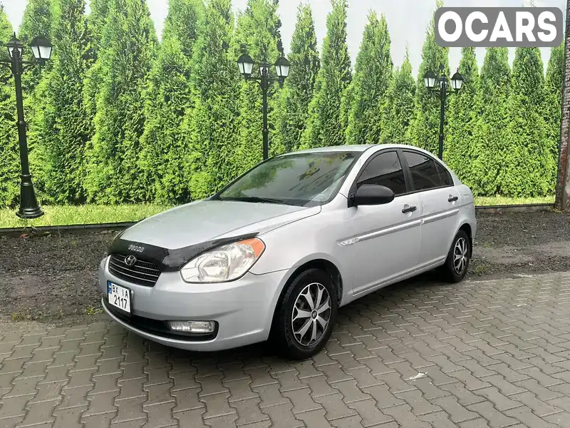 Седан Hyundai Accent 2008 1.4 л. Ручная / Механика обл. Хмельницкая, Хмельницкий - Фото 1/13