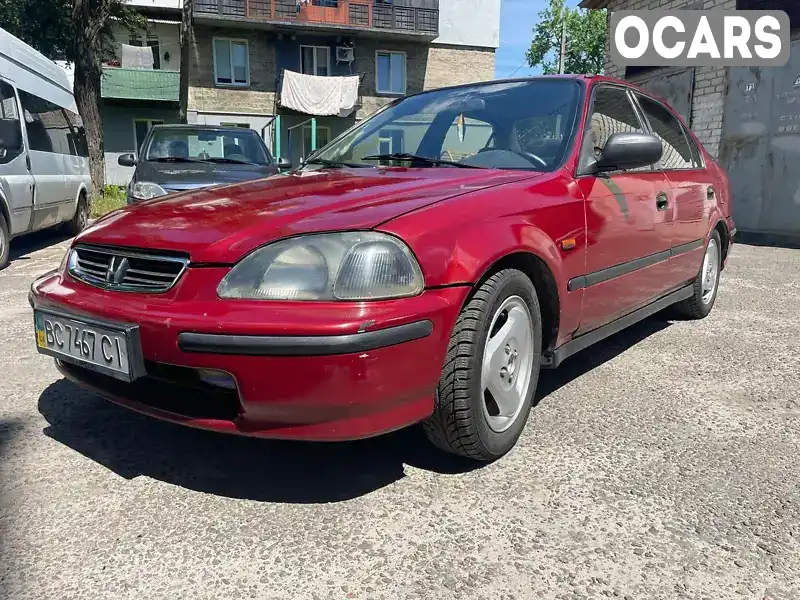 Седан Honda Civic 1998 1.4 л. Ручная / Механика обл. Львовская, Червоноград - Фото 1/17