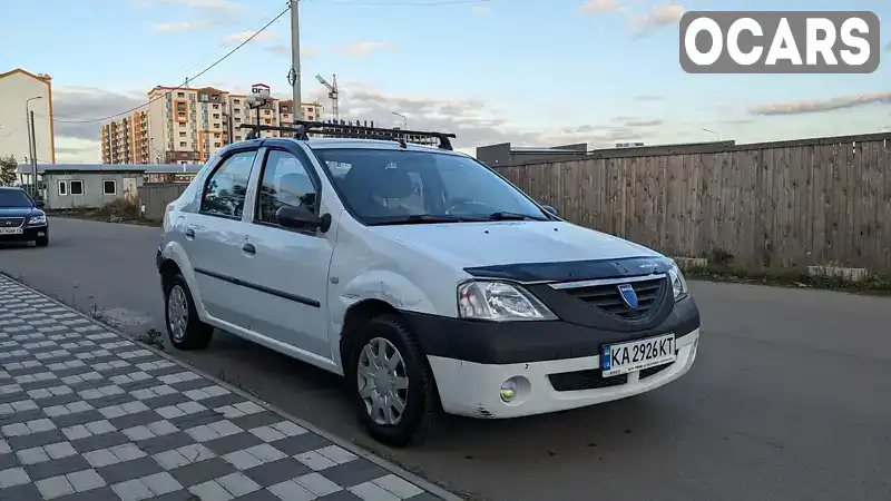 Седан Dacia Logan 2007 1.6 л. Ручная / Механика обл. Киевская, Киев - Фото 1/18