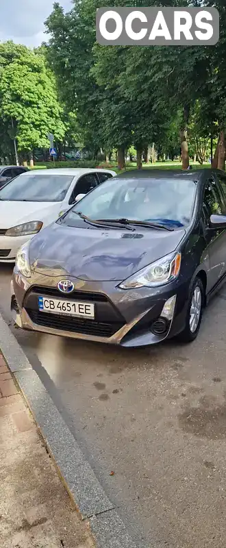 Хэтчбек Toyota Prius C 2017 1.5 л. Автомат обл. Черниговская, Чернигов - Фото 1/7