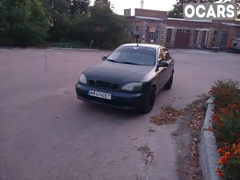 Седан Daewoo Lanos 2006 1.5 л. Ручная / Механика обл. Житомирская, Бердичев - Фото 1/16