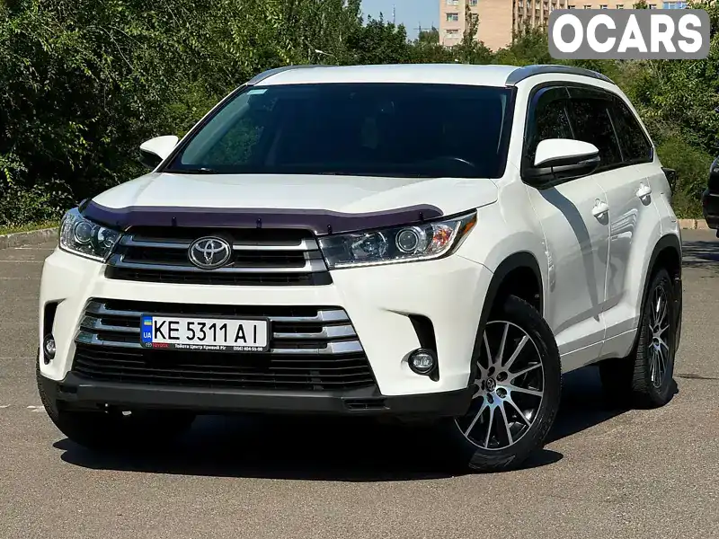 Внедорожник / Кроссовер Toyota Highlander 2018 3.46 л. Автомат обл. Днепропетровская, Кривой Рог - Фото 1/21