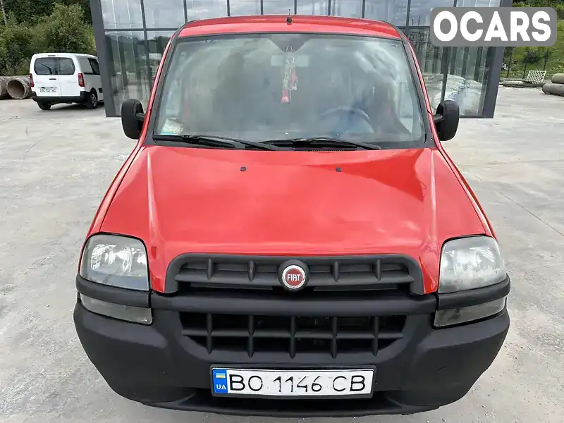 Мінівен Fiat Doblo 2001 1.91 л. Ручна / Механіка обл. Тернопільська, Тернопіль - Фото 1/21