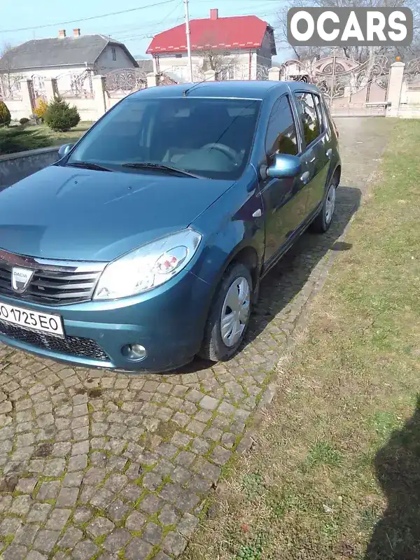 Хэтчбек Dacia Sandero 2008 1.6 л. Ручная / Механика обл. Тернопольская, Тернополь - Фото 1/9