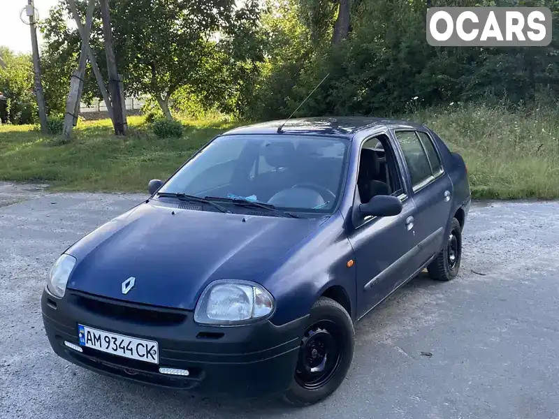 Хетчбек Renault Clio 2002 1.39 л. Ручна / Механіка обл. Житомирська, Романів - Фото 1/11