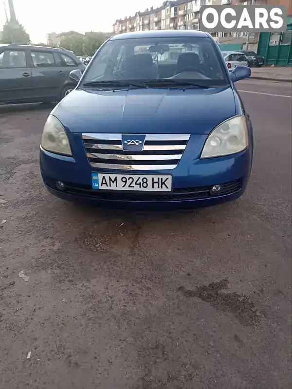 Седан Chery Elara 2008 1.97 л. Ручна / Механіка обл. Житомирська, Житомир - Фото 1/4