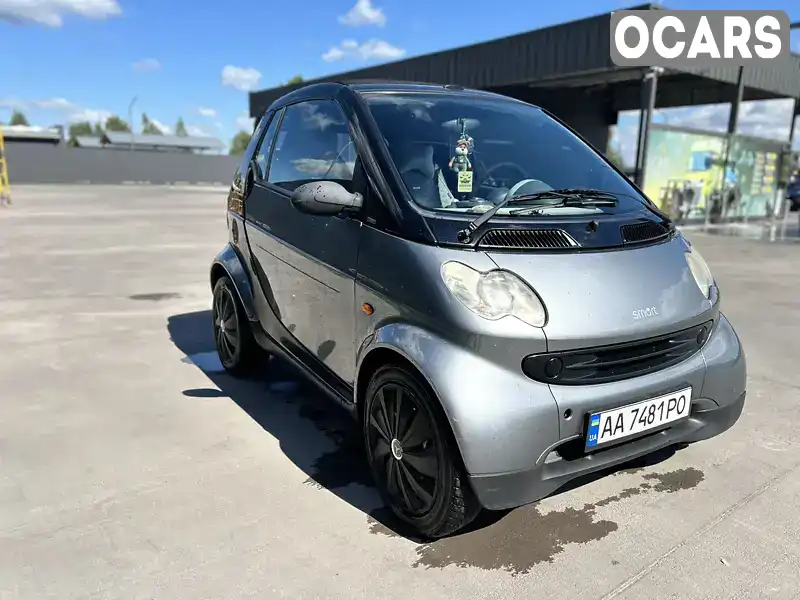 Кабріолет Smart Fortwo 2002 0.6 л. Автомат обл. Київська, Васильків - Фото 1/8