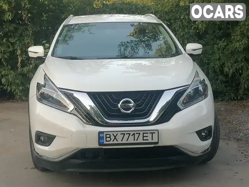 Внедорожник / Кроссовер Nissan Murano 2018 3.5 л. Вариатор обл. Хмельницкая, Хмельницкий - Фото 1/13