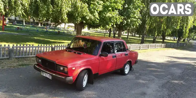 Седан ВАЗ / Lada 2107 1983 1.45 л. Ручная / Механика обл. Полтавская, Козельщина - Фото 1/13