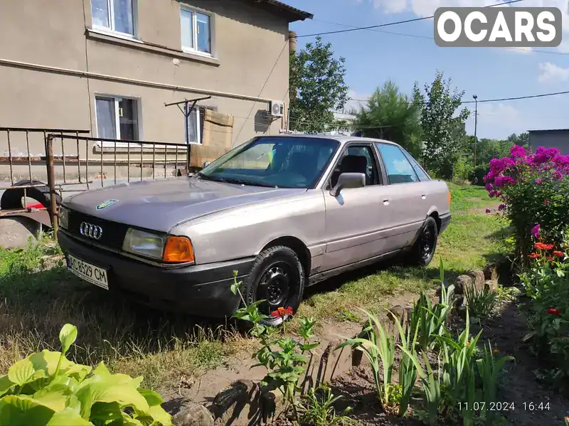 Седан Audi 80 1987 1.78 л. Ручная / Механика обл. Волынская, Луцк - Фото 1/10